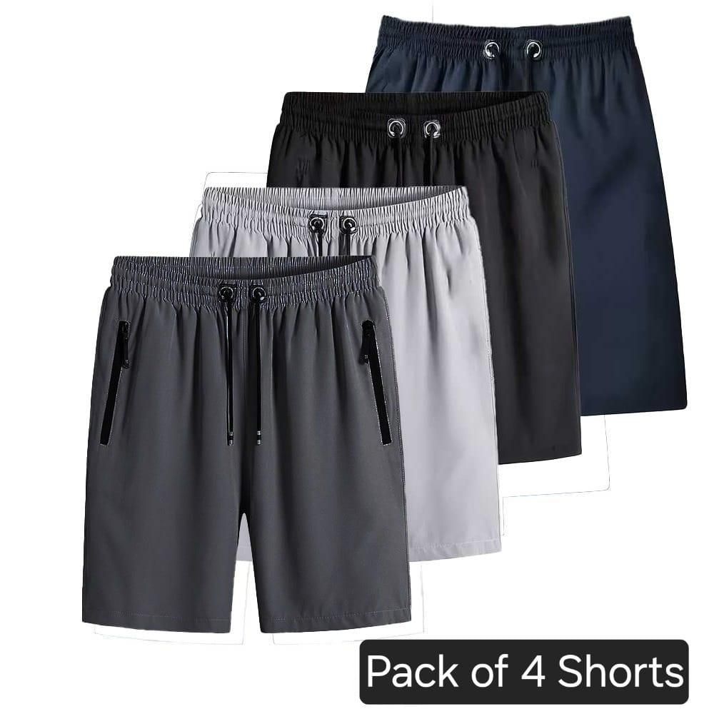 Combo of 4 Men's Shorts